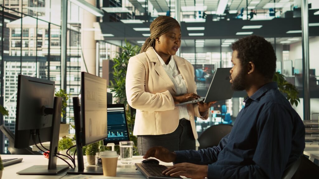 professional corporate work environment